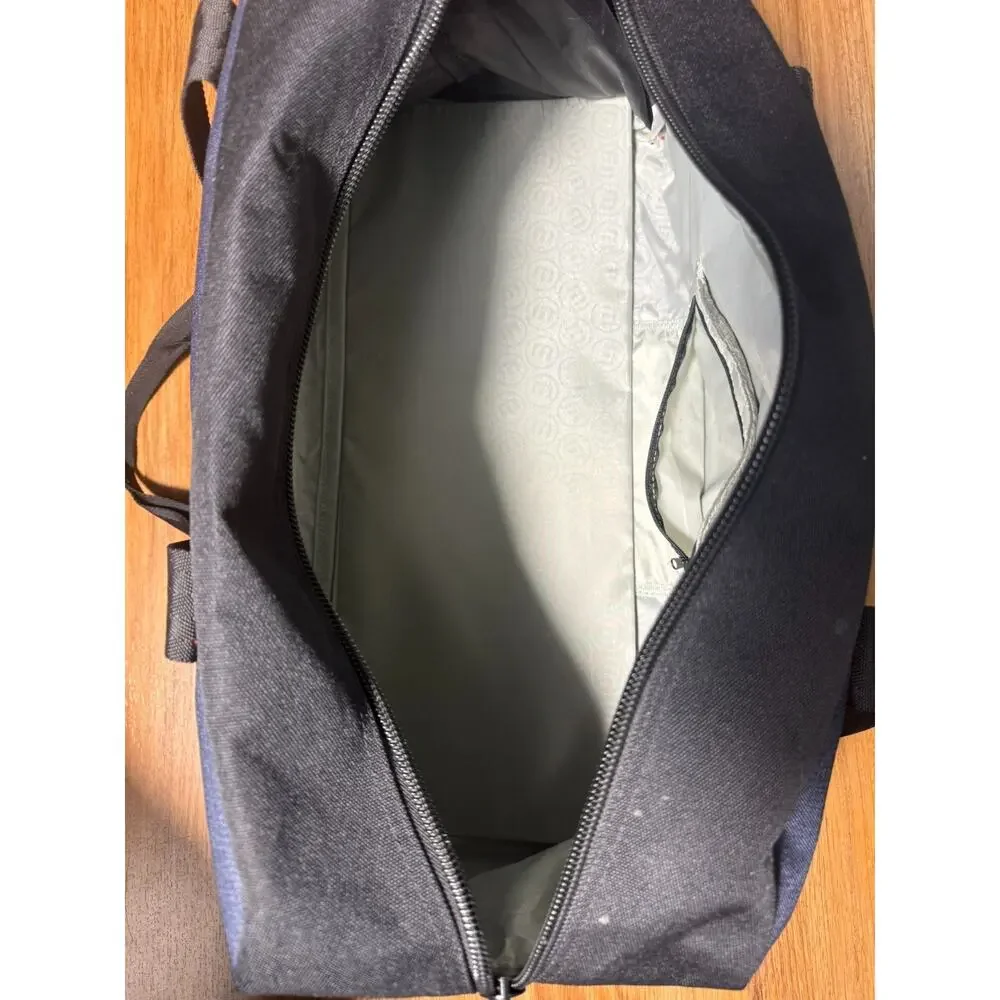 TravisMathew Lateral Duffel Travel Blue Bag w/Logo On One Side